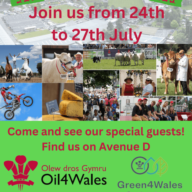 Oil 4 Wales at the Royal Welsh