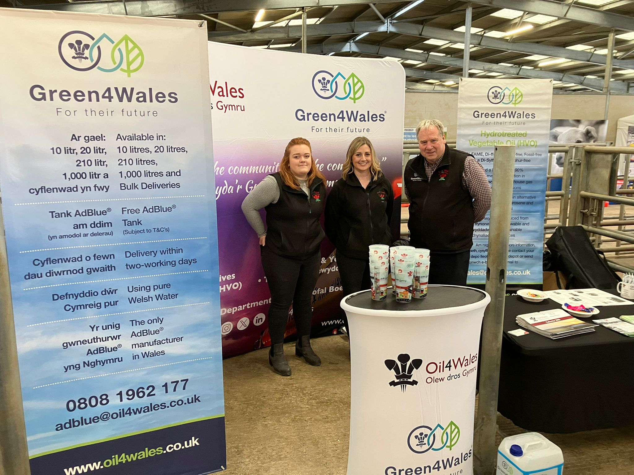 Wynnstay Sheep and Beef Event with Oil 4 Wales
